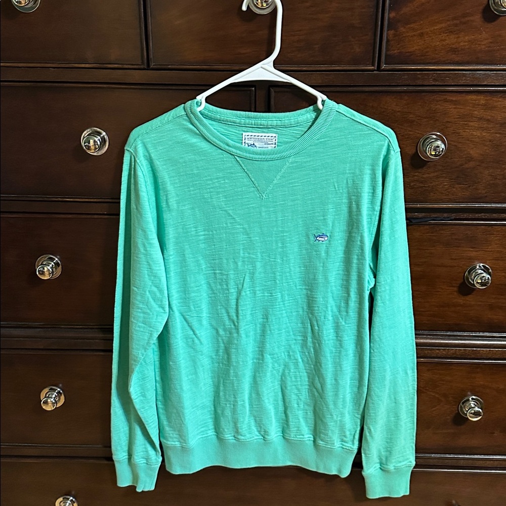 Southern Tide Mint Green Pullover